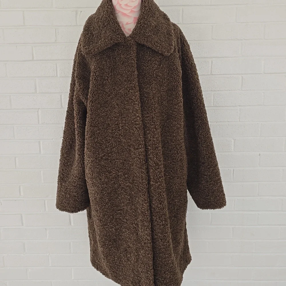 Apparis Faux Fur Coat NWOT Size XL - Picture 1 of 11